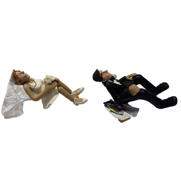 D. Manning Shelf Sitters Bride & Groom Vintage - Picture 2 of 7